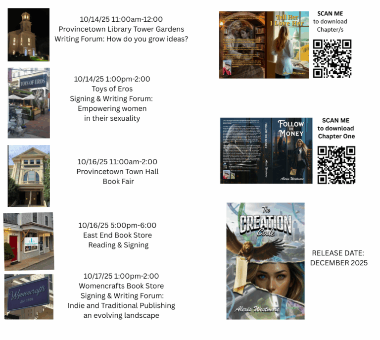 Women’s Week Schedule for P’town!